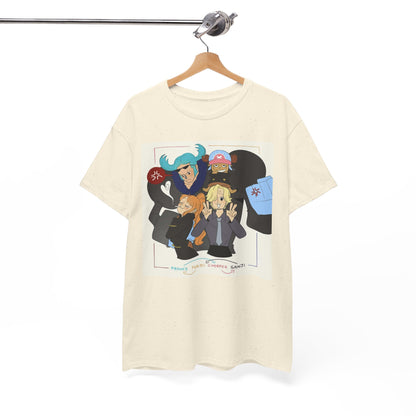 "Switched Bodies" Straw Hat Friends - One Piece Unisex Tee