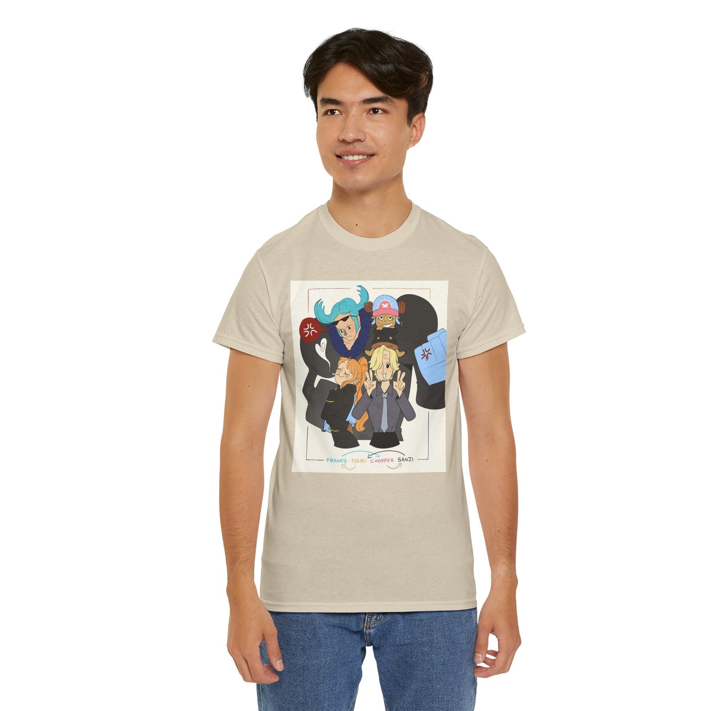 "Switched Bodies" Straw Hat Friends - One Piece Unisex Tee
