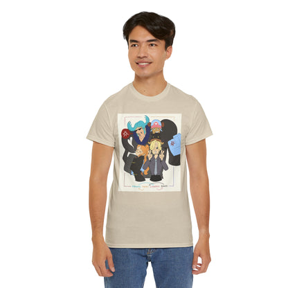 "Switched Bodies" Straw Hat Friends - One Piece Unisex Tee