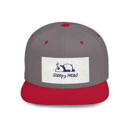 Sleepy Head Snapback Cap - Relaxed Style for Lazy Days