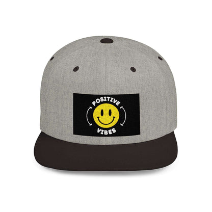 Positive Vibes Snapback Hat - Cool Casual Style for Every Occasion
