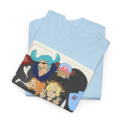 "Switched Bodies" Straw Hat Friends - One Piece Unisex Tee