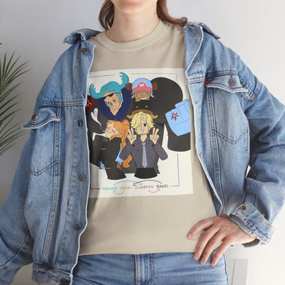 "Switched Bodies" Straw Hat Friends - One Piece Unisex Tee