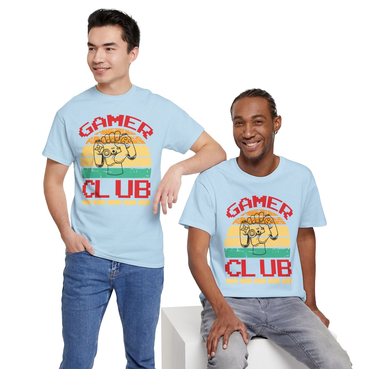 Gamer Club Tee - Men's Gaming Controller Player Shirt