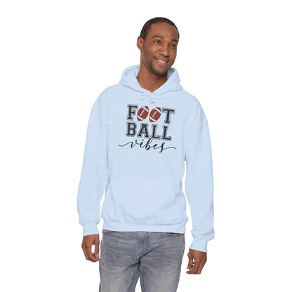 Football Vibes Men's Hoodie - Sporty Athletic Apparel