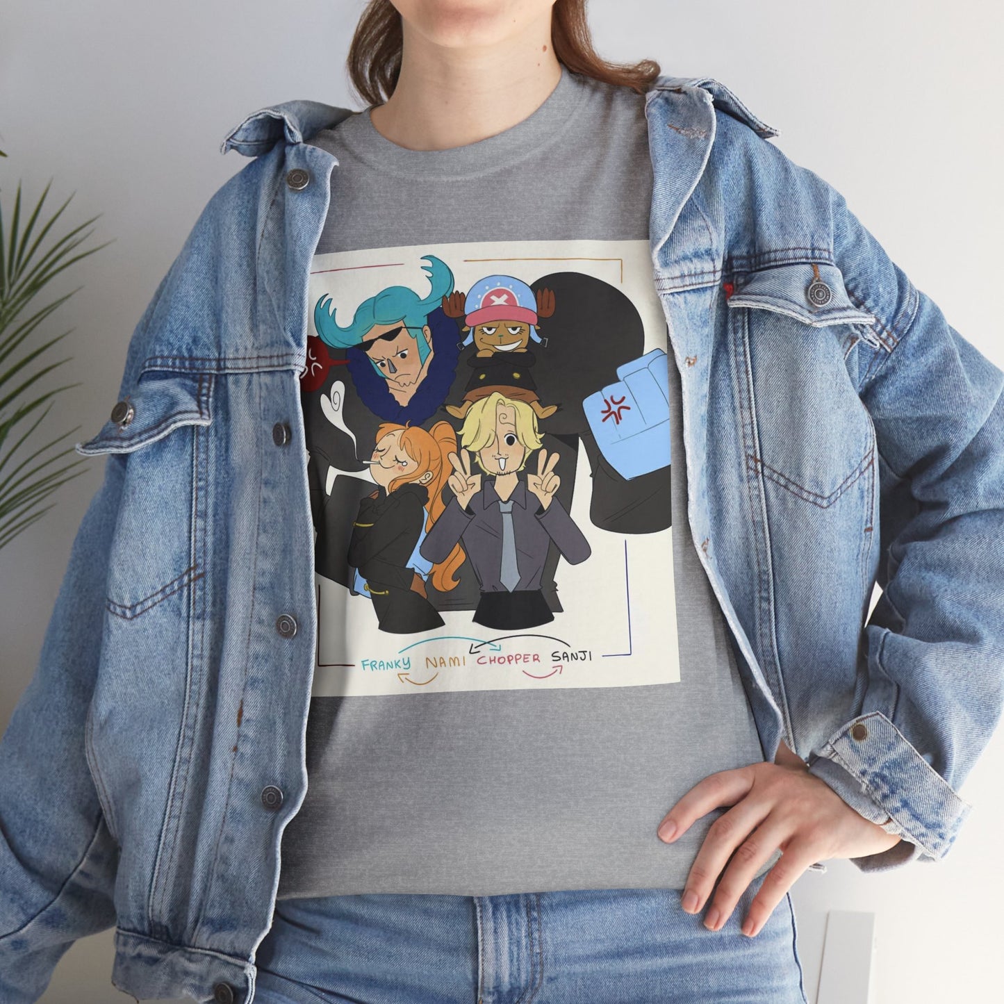 "Switched Bodies" Straw Hat Friends - One Piece Unisex Tee