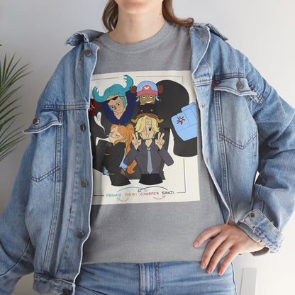 "Switched Bodies" Straw Hat Friends - One Piece Unisex Tee