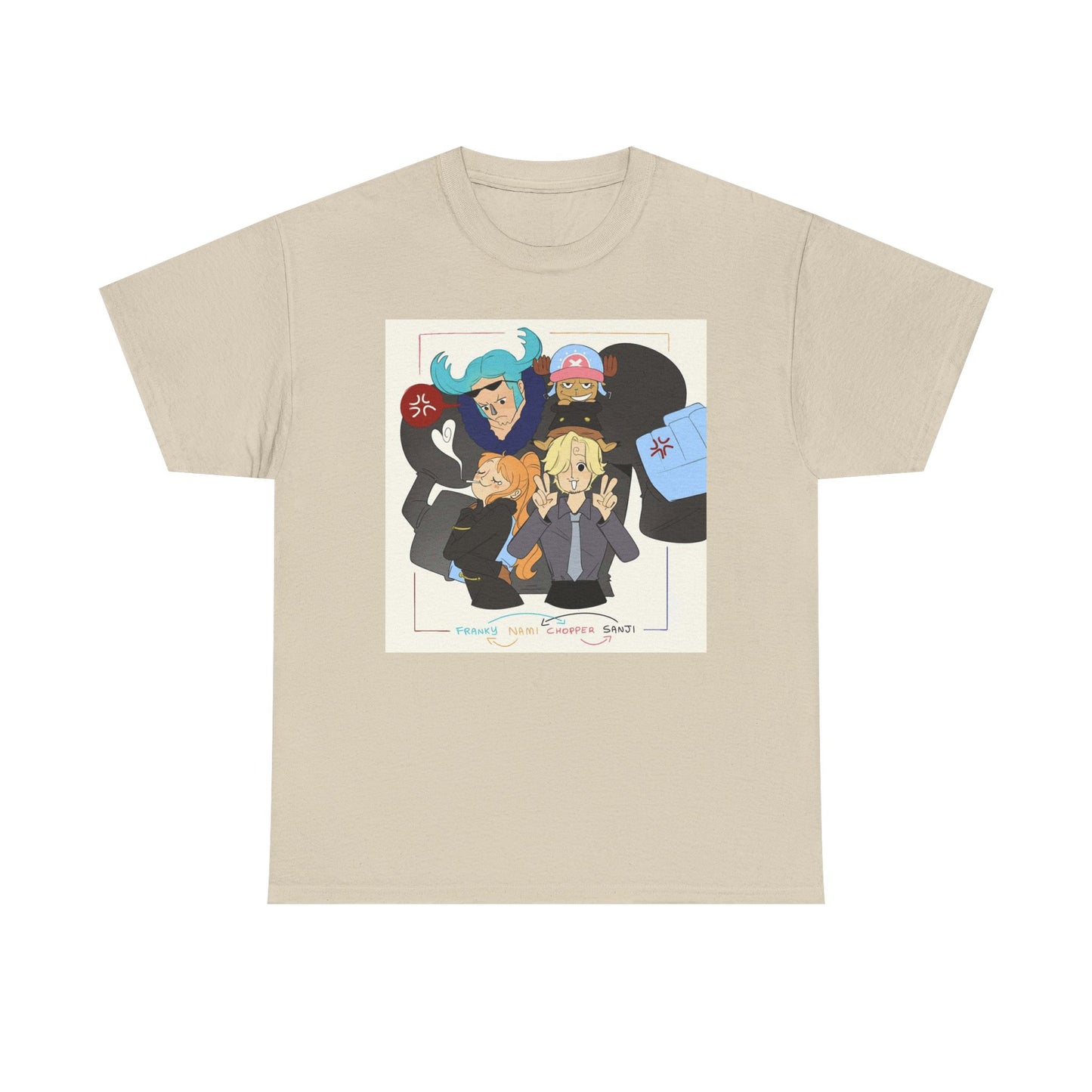 "Switched Bodies" Straw Hat Friends - One Piece Unisex Tee