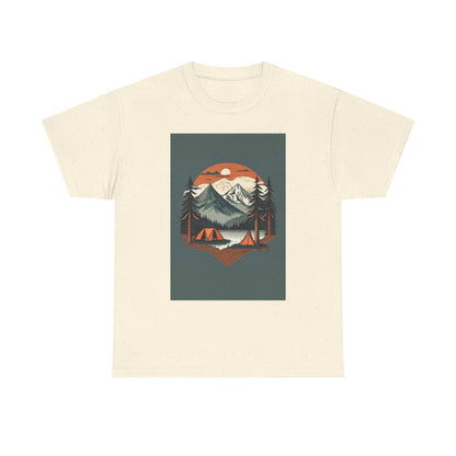 Moonlight Mountain Adventure Tee - Perfect Gift for Hikers