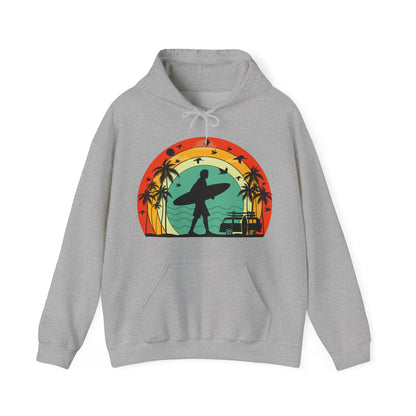 Retro Vintage Surfer Men's Hoodie