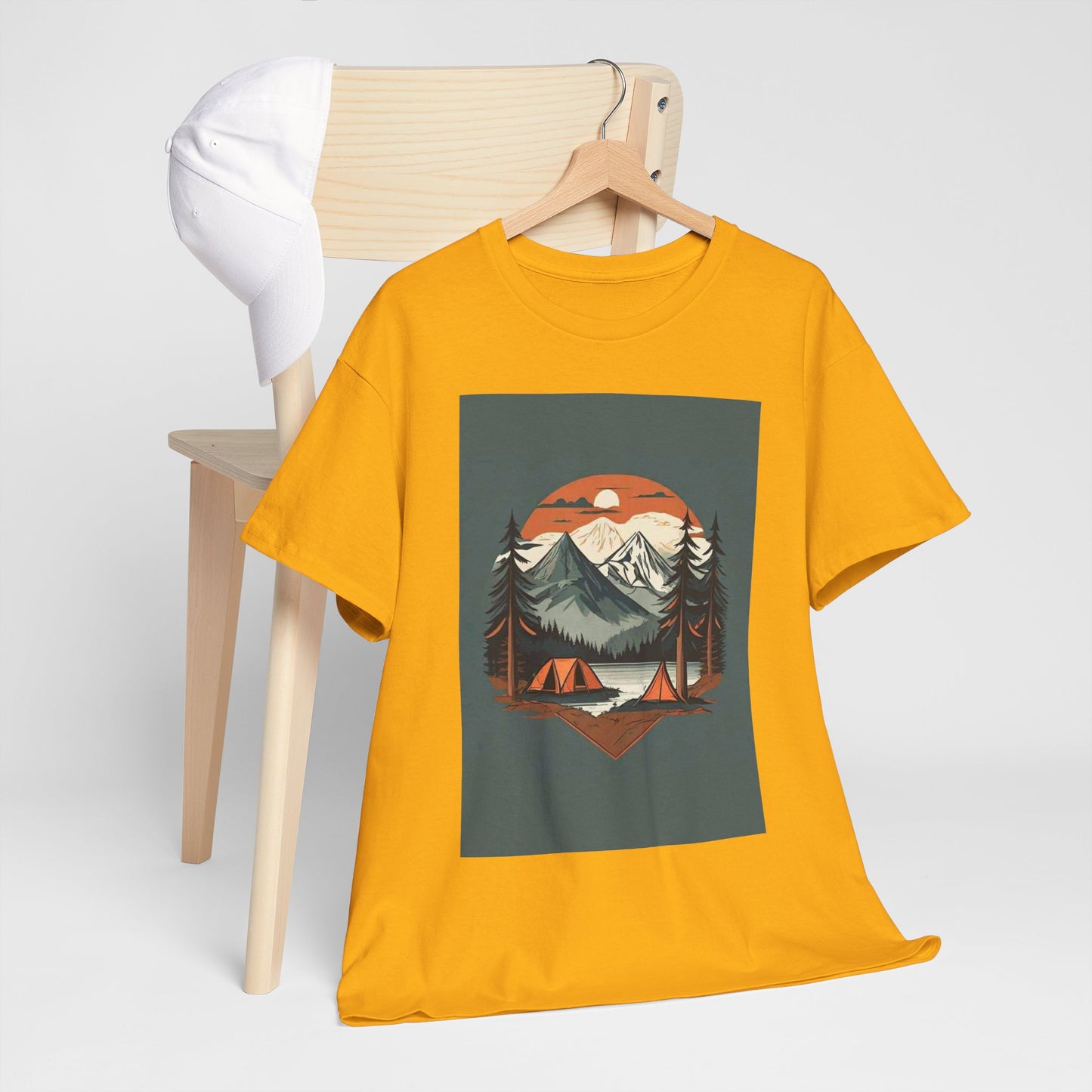Moonlight Mountain Adventure Tee - Perfect Gift for Hikers
