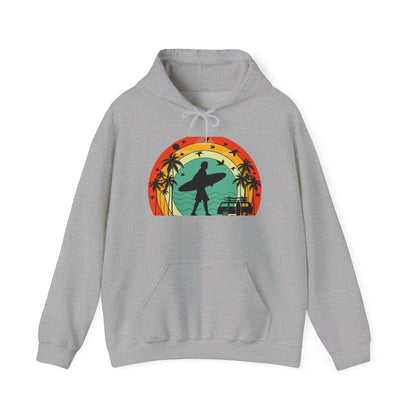 Retro Vintage Surfer Men's Hoodie
