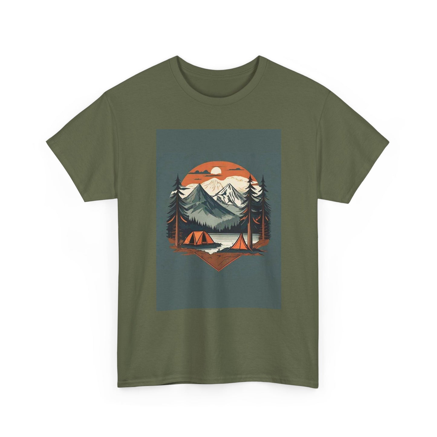 Moonlight Mountain Adventure Tee - Perfect Gift for Hikers