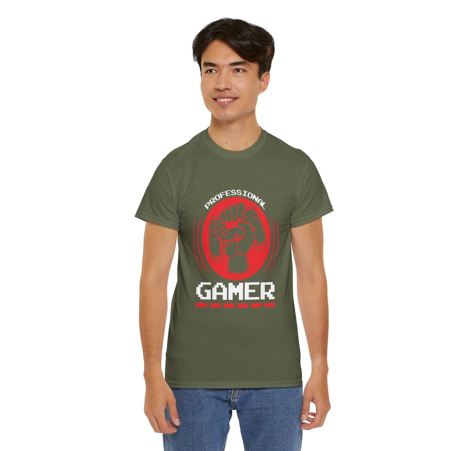Gamer Controller Tee — 'Pro Gamer' Graphic T-Shirt for Streamers & Enthusiasts