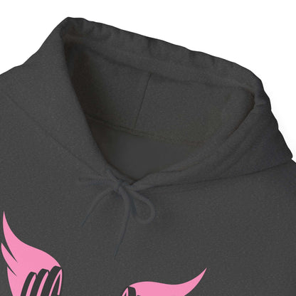 Women's Hoodie - Strong Barbell With Wings