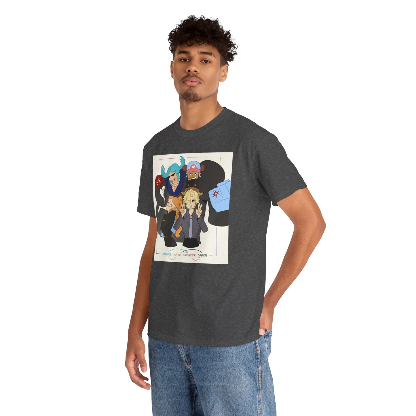 "Switched Bodies" Straw Hat Friends - One Piece Unisex Tee