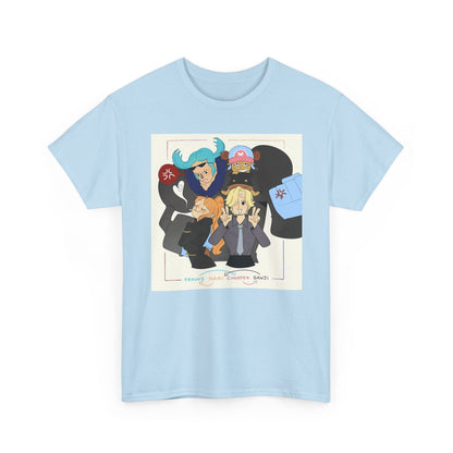 "Switched Bodies" Straw Hat Friends - One Piece Unisex Tee