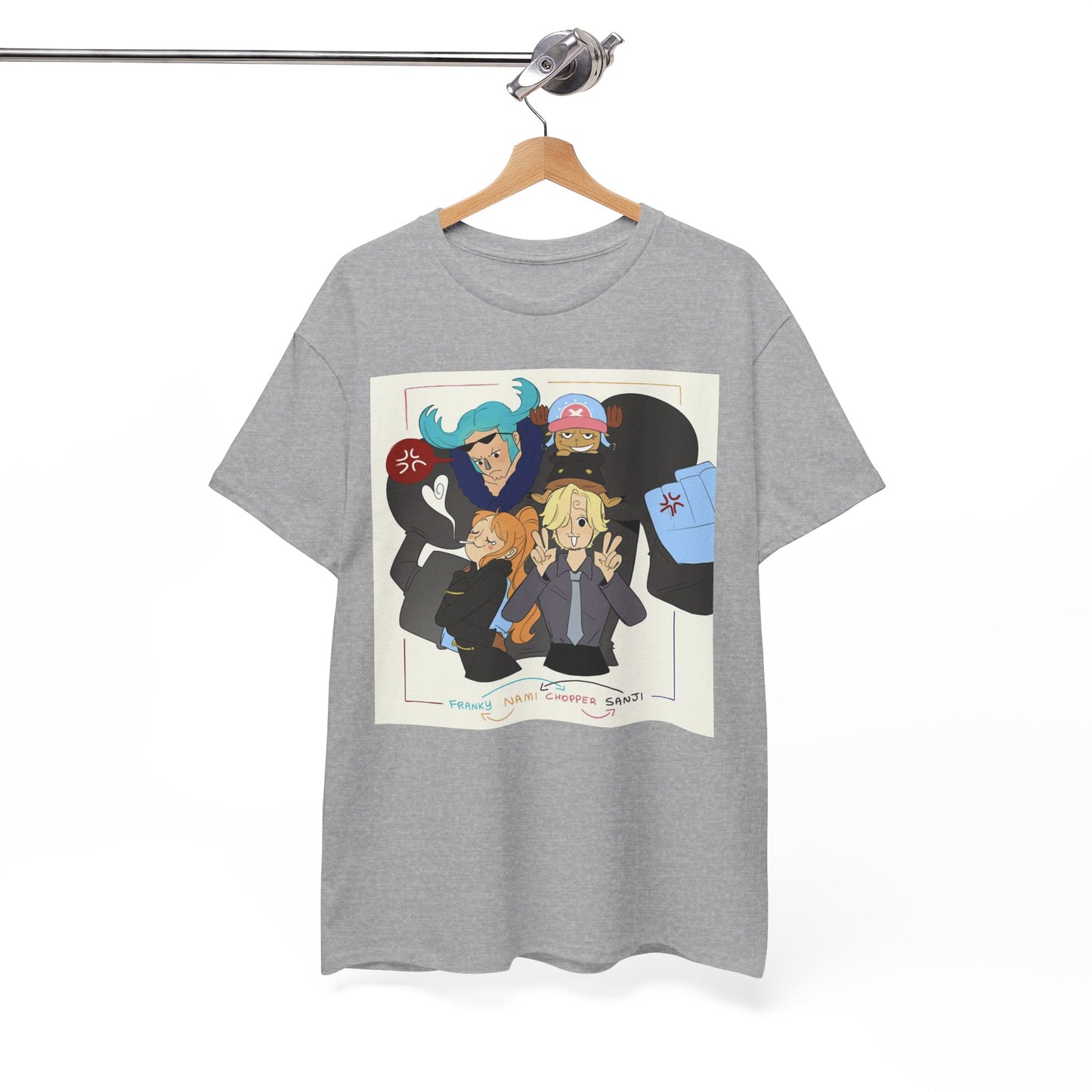 "Switched Bodies" Straw Hat Friends - One Piece Unisex Tee