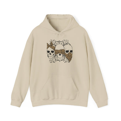 Three Skull Head - Men's Hoodie