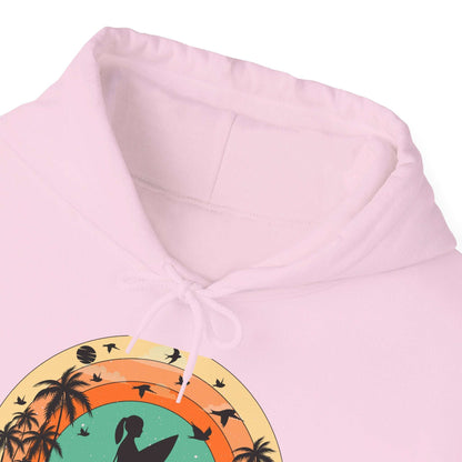 Vintage Retro Surfer Women's Hoodie