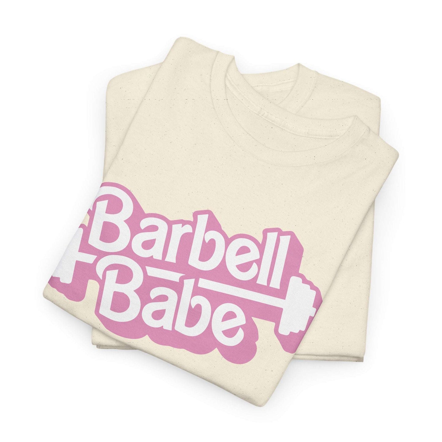 Barbell Babe Unisex Tee - Cute and Stylish Fitness Shirt for Women