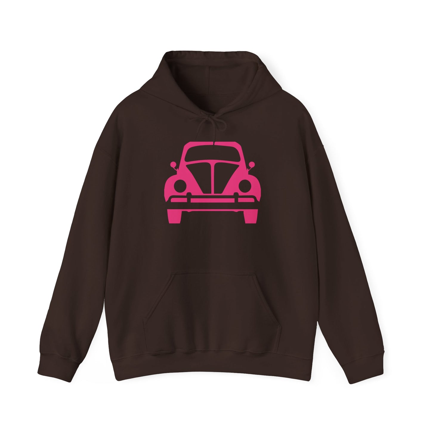 Pink Beetle Car Hoodie - Women's Hoodie