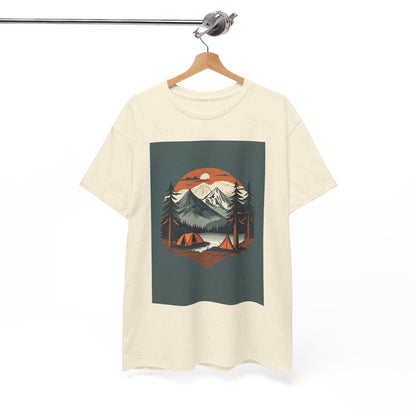 Moonlight Mountain Adventure Tee - Perfect Gift for Hikers