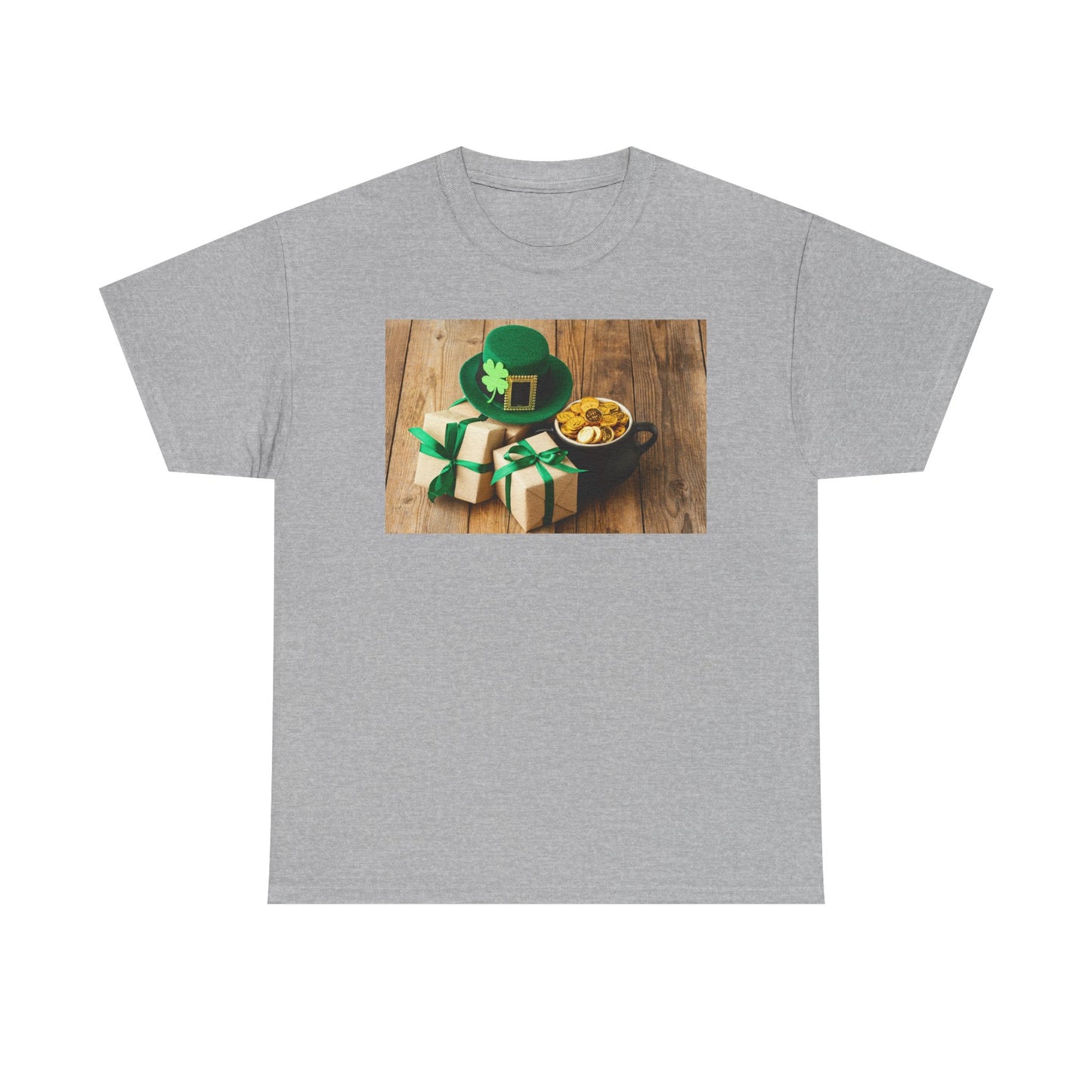 Unisex St. Patrick’s Day Gifts T-Shirt — Leprechaun Hat, Shamrock & Gold Pot Tee (Limited Edition)