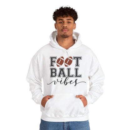 Football Vibes Men's Hoodie - Sporty Athletic Apparel