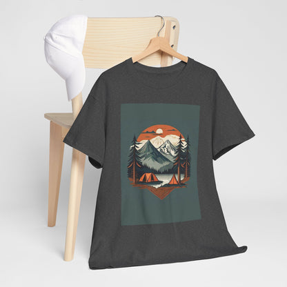 Moonlight Mountain Adventure Tee - Perfect Gift for Hikers