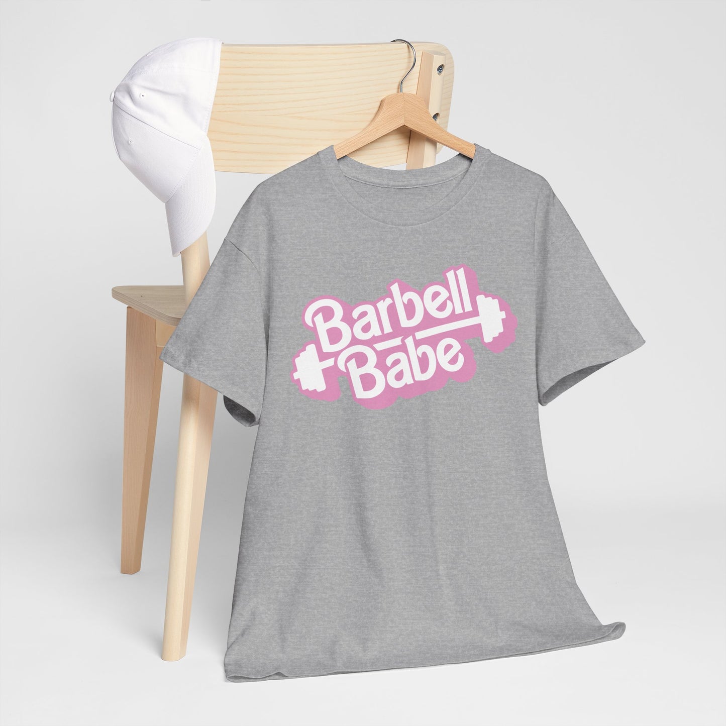 Barbell Babe Unisex Tee - Cute and Stylish Fitness Shirt for Women
