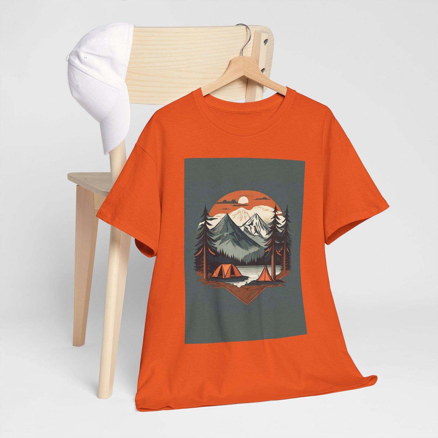 Moonlight Mountain Adventure Tee - Perfect Gift for Hikers