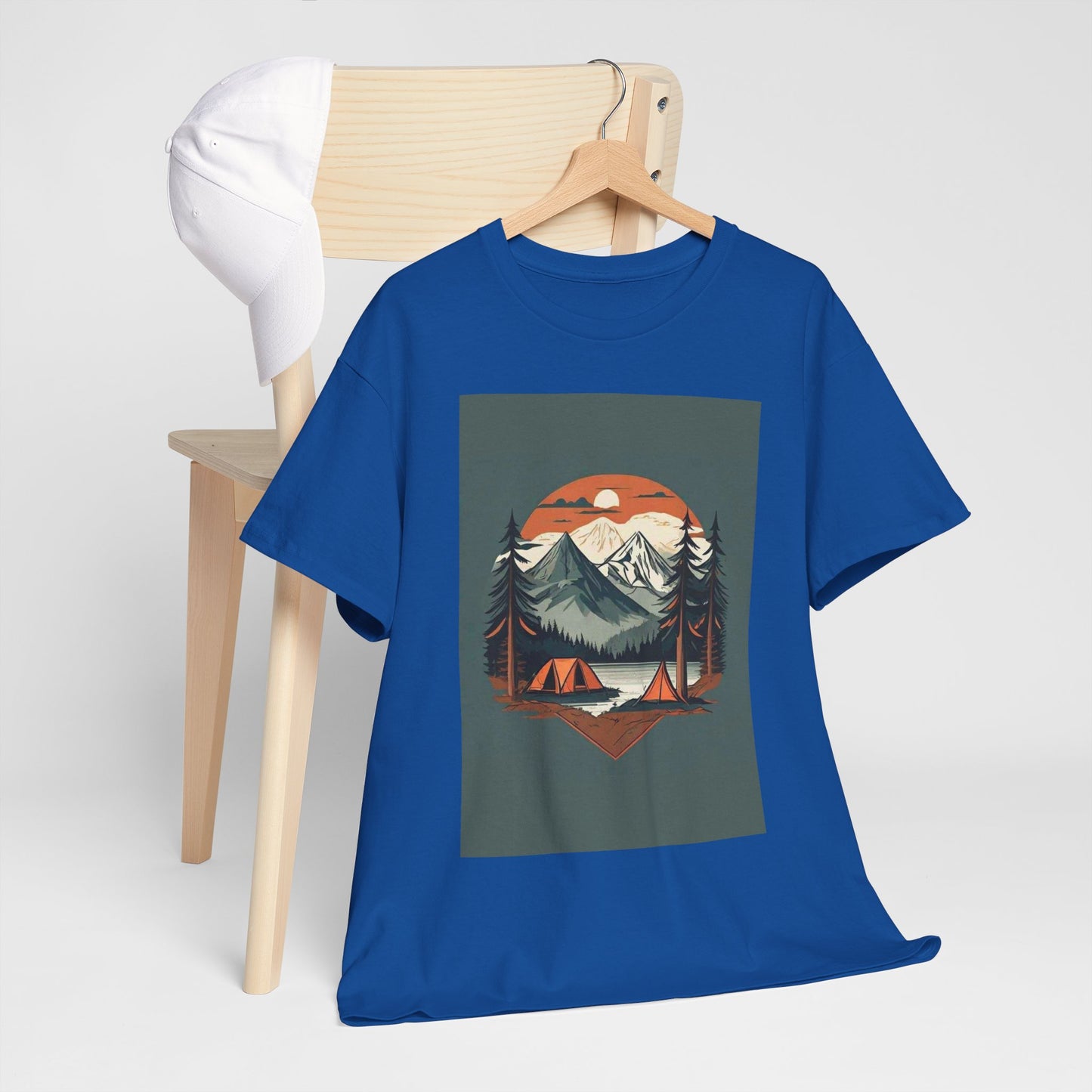 Moonlight Mountain Adventure Tee - Perfect Gift for Hikers