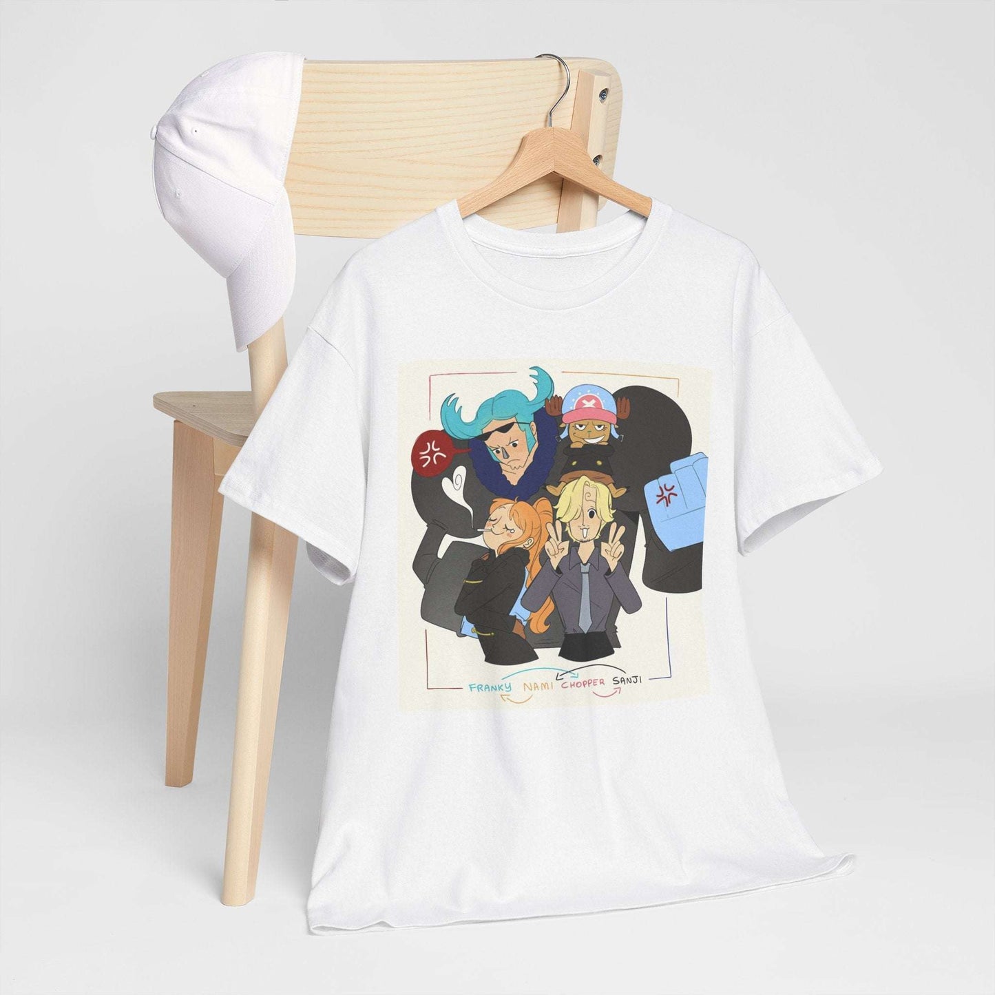 "Switched Bodies" Straw Hat Friends - One Piece Unisex Tee