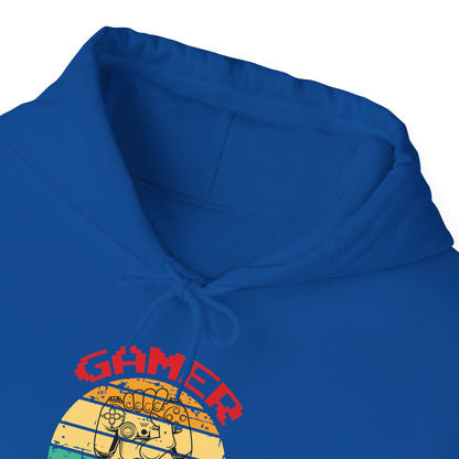 Gamer Club with Controller Design Men's Hoodie