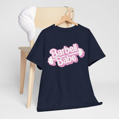 Barbell Babe Unisex Tee - Cute and Stylish Fitness Shirt for Women