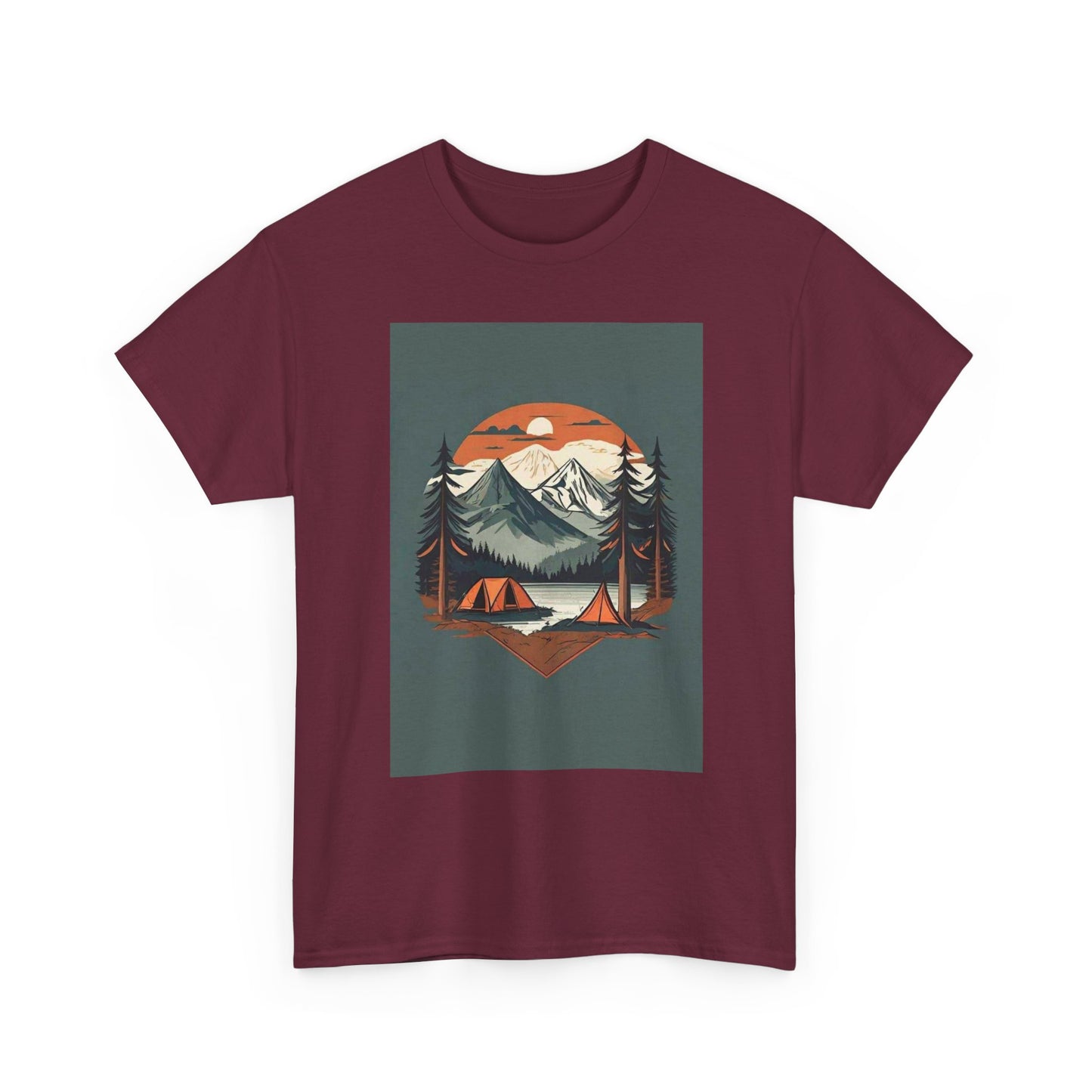 Moonlight Mountain Adventure Tee - Perfect Gift for Hikers