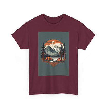 Moonlight Mountain Adventure Tee - Perfect Gift for Hikers
