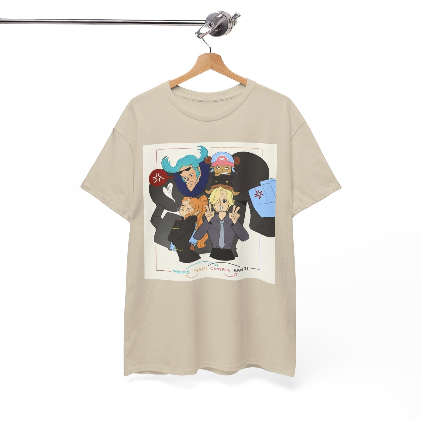 "Switched Bodies" Straw Hat Friends - One Piece Unisex Tee