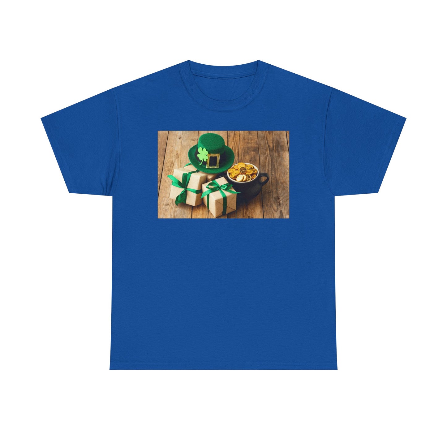 Unisex St. Patrick’s Day Gifts T-Shirt — Leprechaun Hat, Shamrock & Gold Pot Tee (Limited Edition)