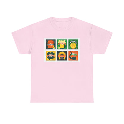 Unisex Retro St. Patrick’s Day Icons T-Shirt — Lucky Clover & Beer Graphic Tee (Limited Edition)