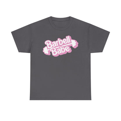 Barbell Babe Unisex Tee - Cute and Stylish Fitness Shirt for Women