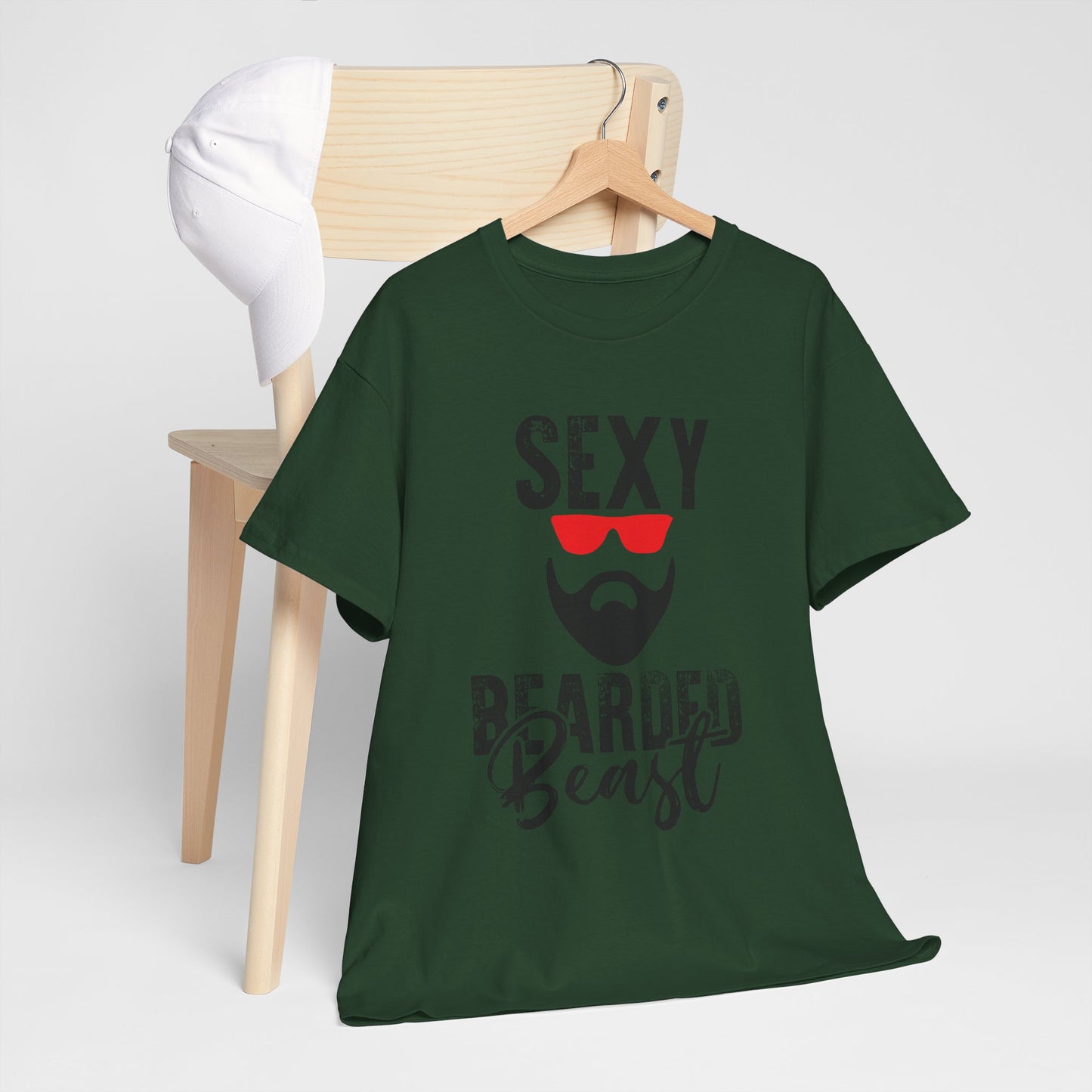 Sexy Bearded Beast Tee - Men's T-shirt