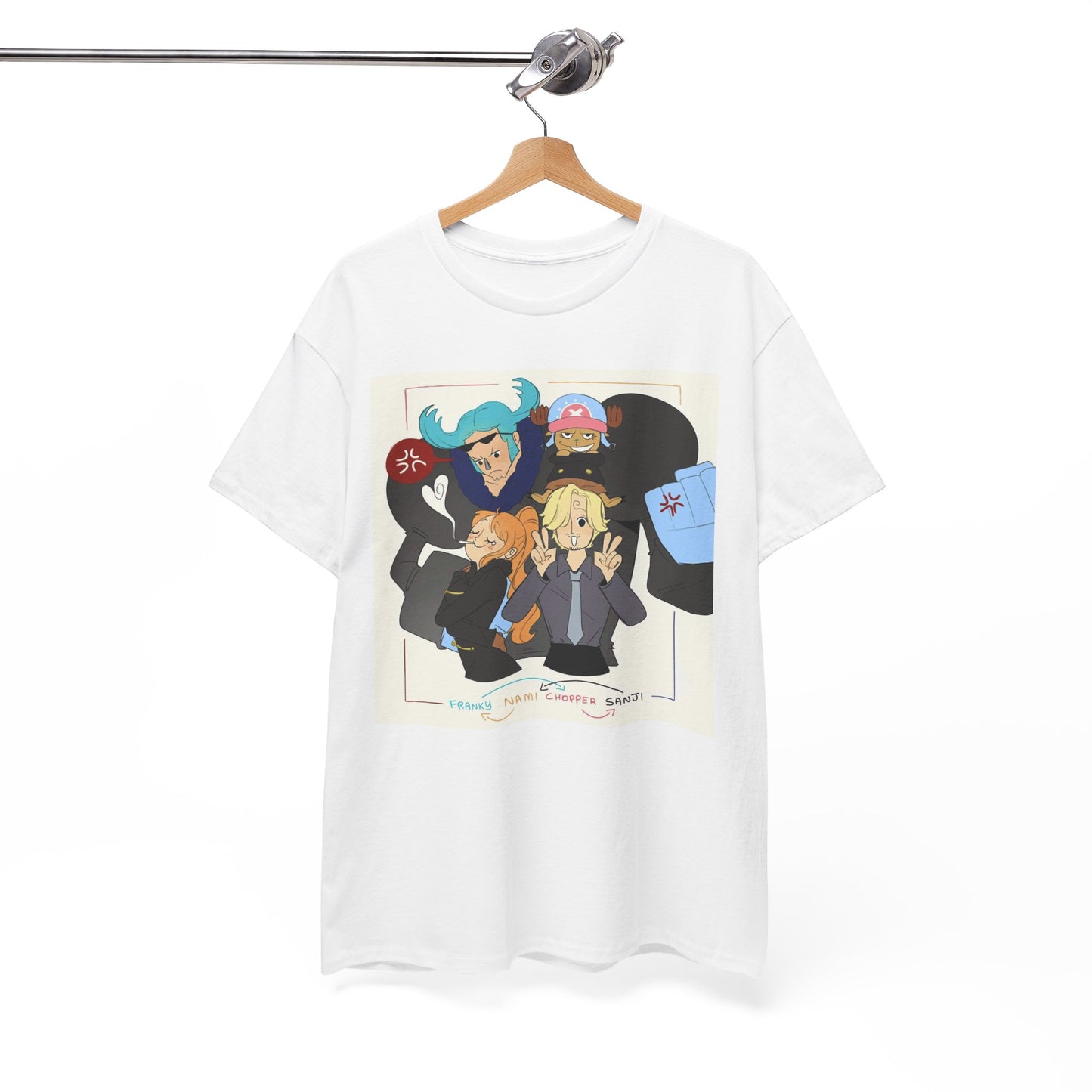 "Switched Bodies" Straw Hat Friends - One Piece Unisex Tee
