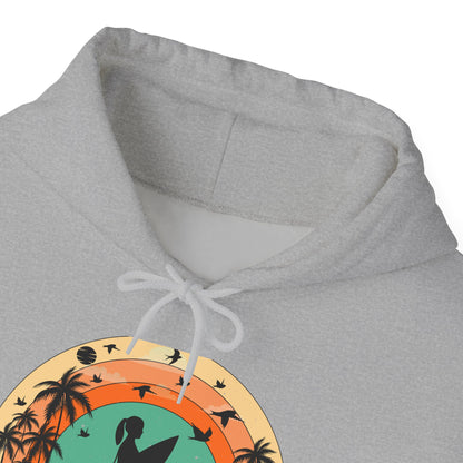 Vintage Retro Surfer Women's Hoodie