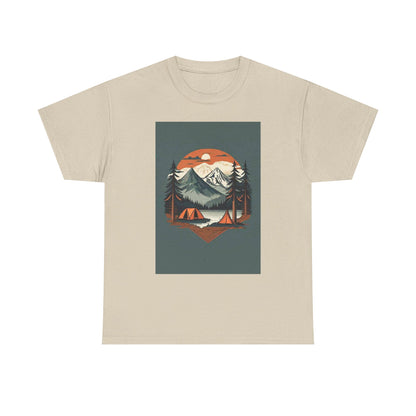 Moonlight Mountain Adventure Tee - Perfect Gift for Hikers