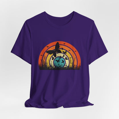 Vintage Retro Butterfly Women's T-shirt