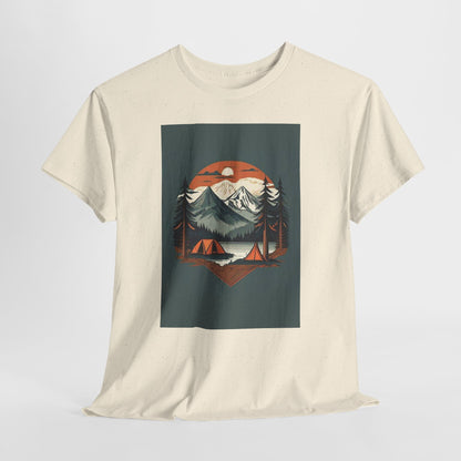 Moonlight Mountain Adventure Tee - Perfect Gift for Hikers