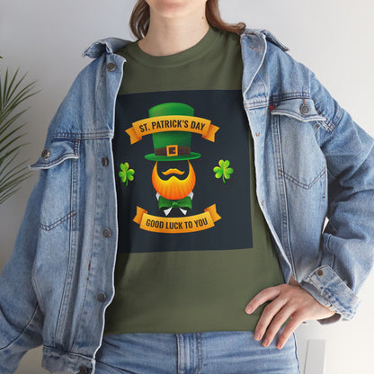 Unisex St. Patrick's Day T-Shirt — 'Good Luck to You' Lucky Leprechaun Tee (Limited Edition)