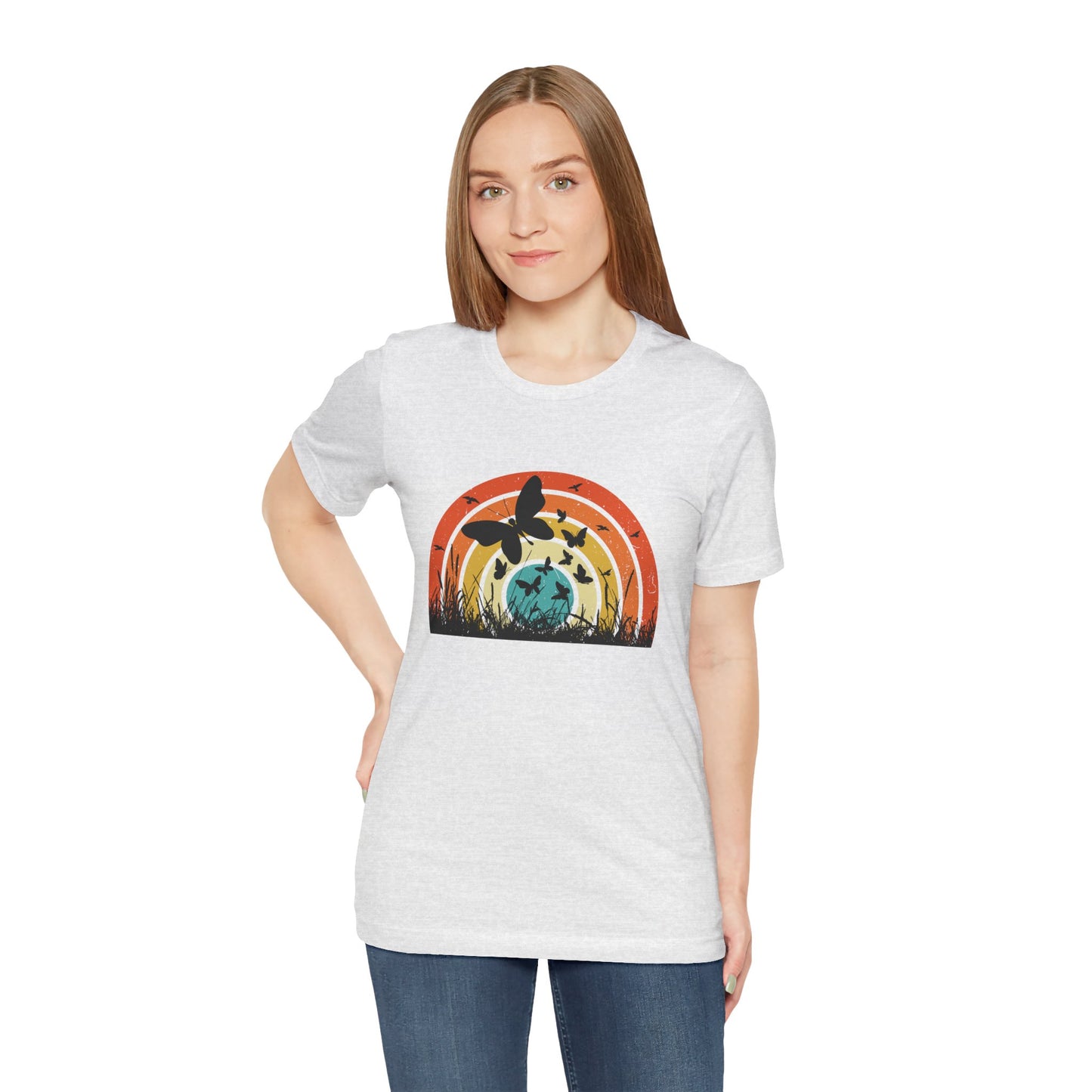 Vintage Retro Butterfly Women's T-shirt